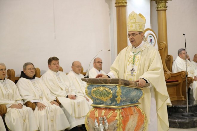 ​Biskup Radoš proslavio četvrtu obljetnicu ređenja
